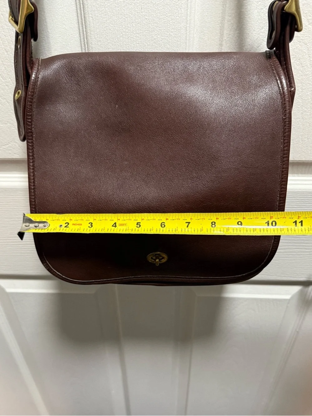 Beautiful vintage leather Coach purse chocolate brown - Picture 15 of 16